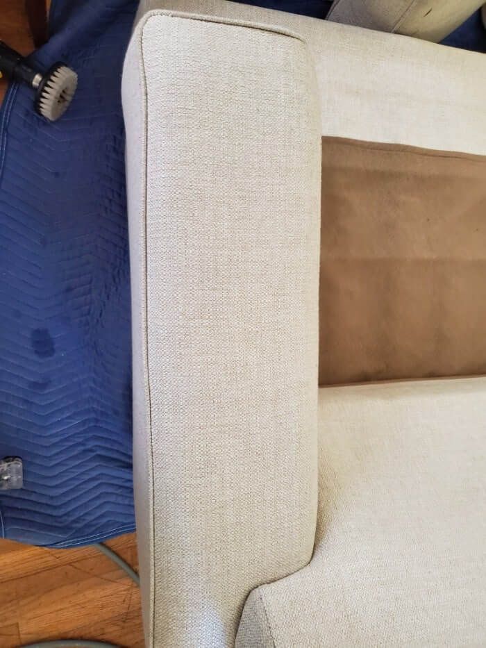 Upholstery Cleaning Tracy Process