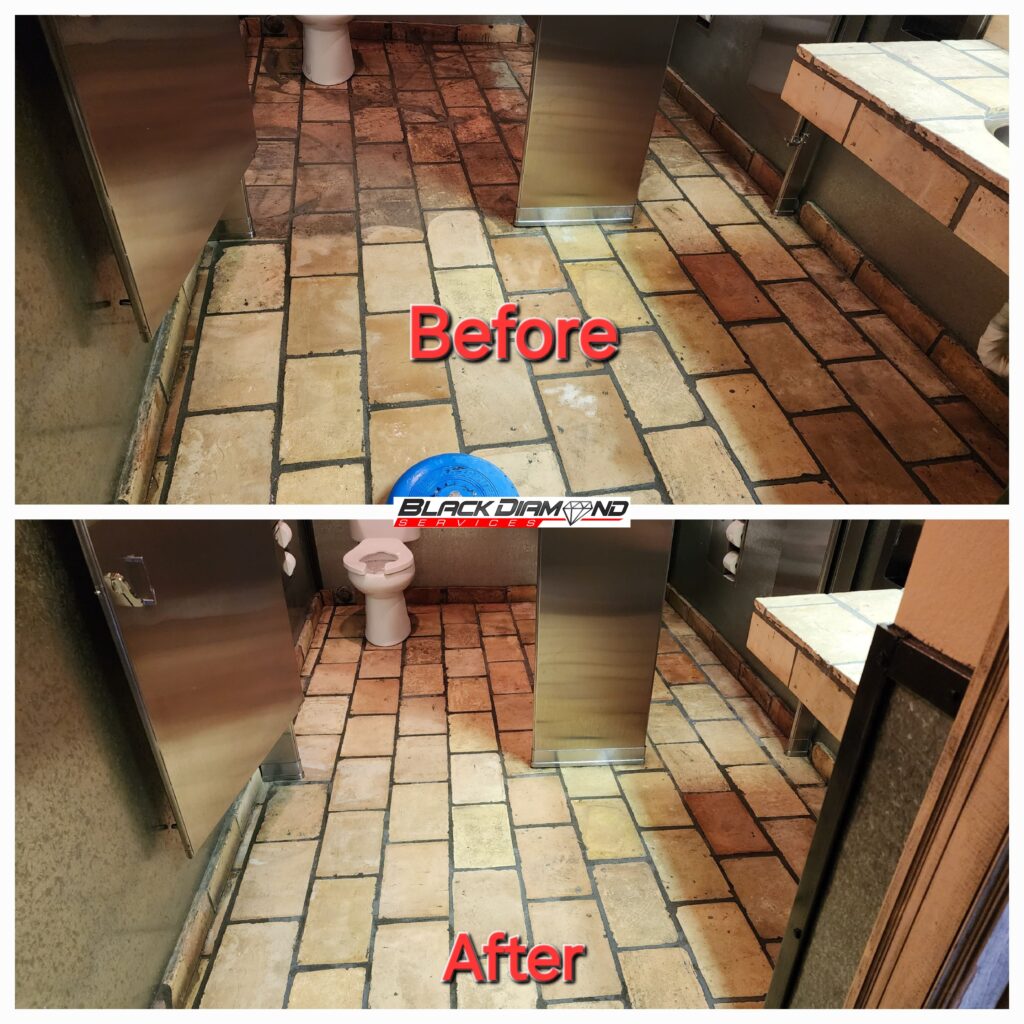 Tile and Grout Cleaning: Why Mopping Isn't Enough (And What to Do Instead) 2 Tile & Grout Before/After